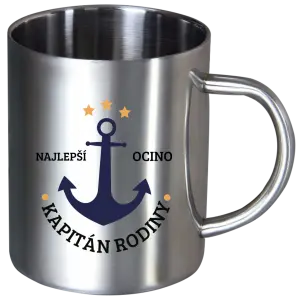 Nerezový hrnček Kapitán rodiny 