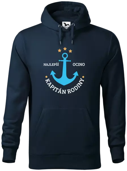 Pánska mikina Kapitán rodiny 