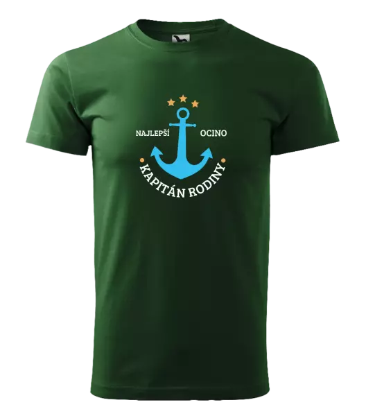 Pánske tričko Kapitán rodiny 