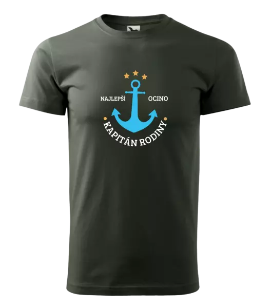 Pánske tričko Kapitán rodiny 