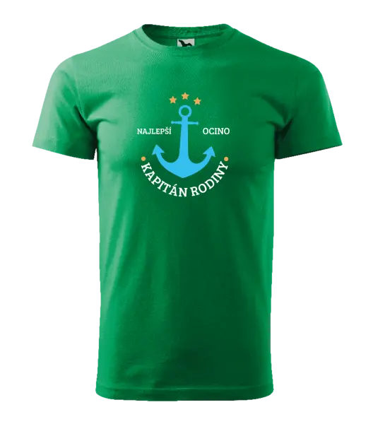 Pánske tričko Kapitán rodiny 