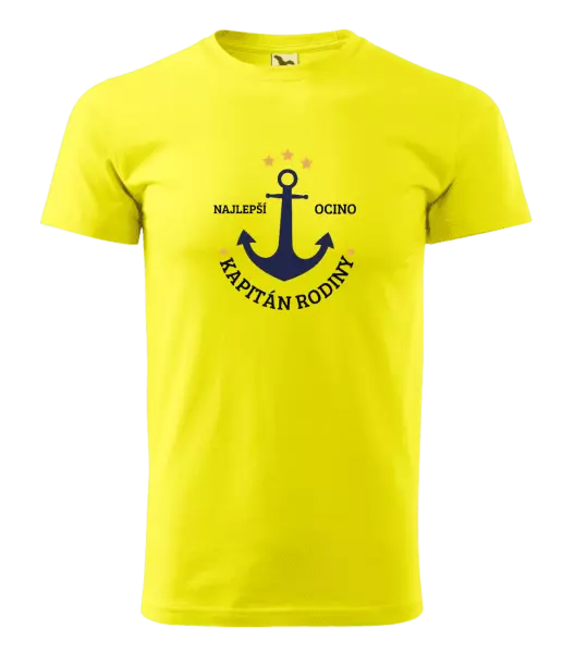 Pánske tričko Kapitán rodiny 