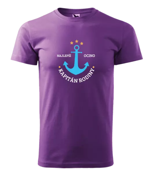 Pánske tričko Kapitán rodiny 