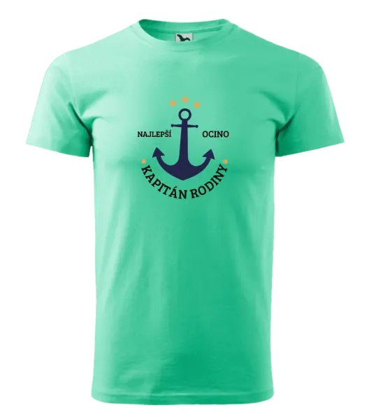 Pánske tričko Kapitán rodiny 