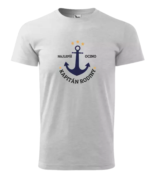 Pánske tričko Kapitán rodiny 