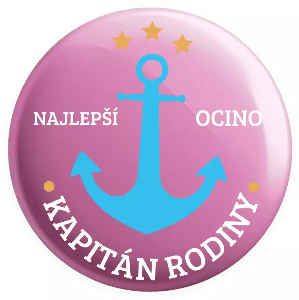Placka Kapitán rodiny 