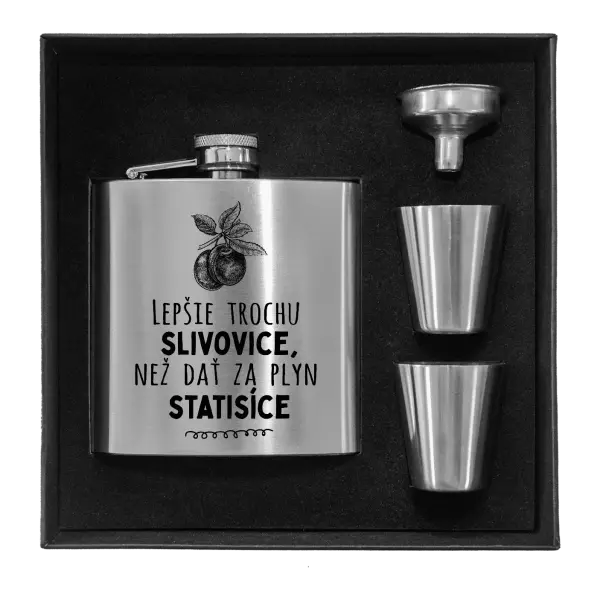 Ploskačka v krabičke Lepšie trochu slivovice...