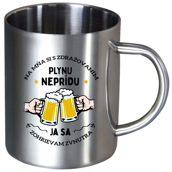 Nerezový hrnček Zohrievam sa zvnutra