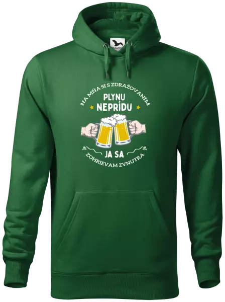 Pánska mikina Zohrievam sa zvnutra