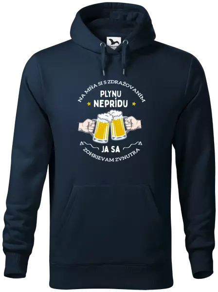 Pánska mikina Zohrievam sa zvnutra