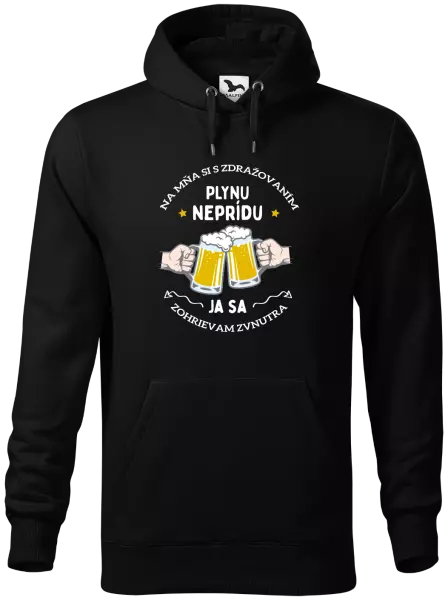 Pánska mikina Zohrievam sa zvnutra