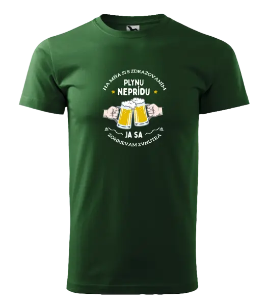 Pánske tričko Zohrievam sa zvnutra