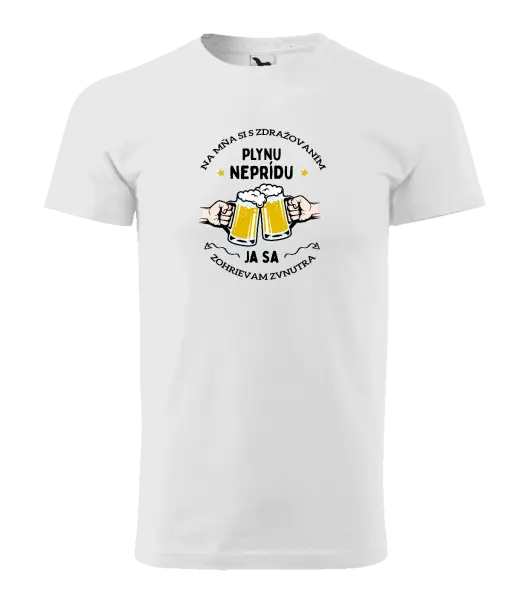 Pánske tričko Zohrievam sa zvnutra