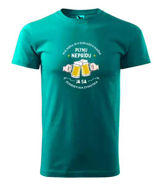 Pánske tričko Zohrievam sa zvnutra