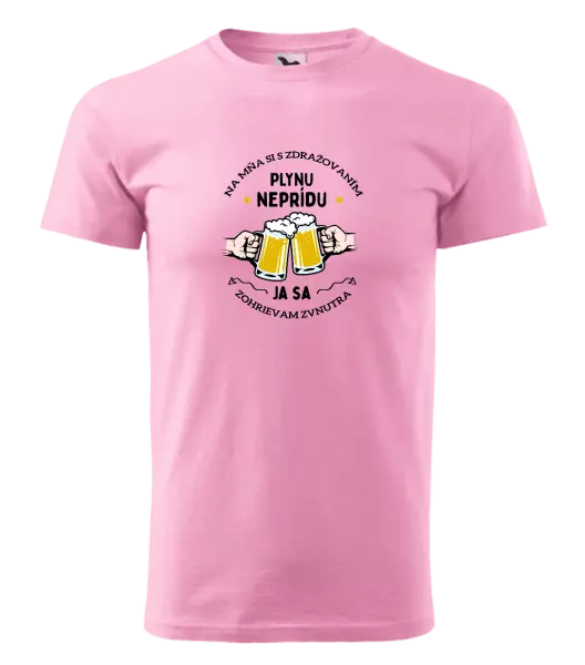 Pánske tričko Zohrievam sa zvnutra