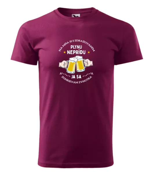 Pánske tričko Zohrievam sa zvnutra