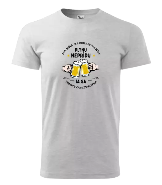 Pánske tričko Zohrievam sa zvnutra