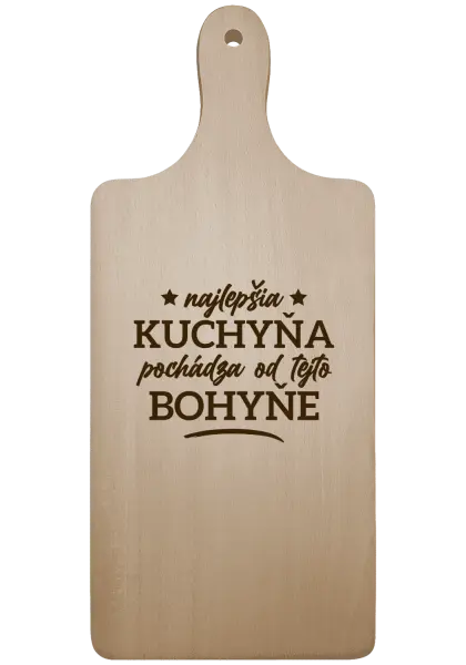Doštička Najlepšia kuchyňa pochádza od tejto bohyňe
