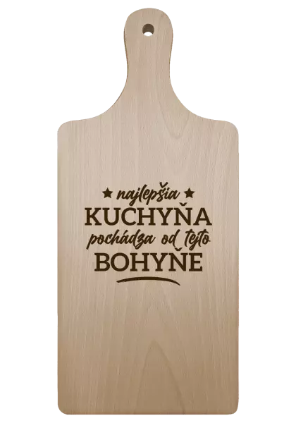Doštička Najlepšia kuchyňa pochádza od tejto bohyňe