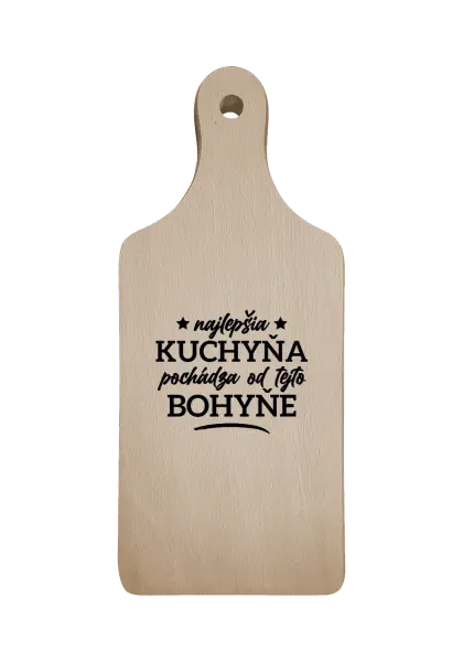 Doštička Najlepšia kuchyňa pochádza od tejto bohyňe