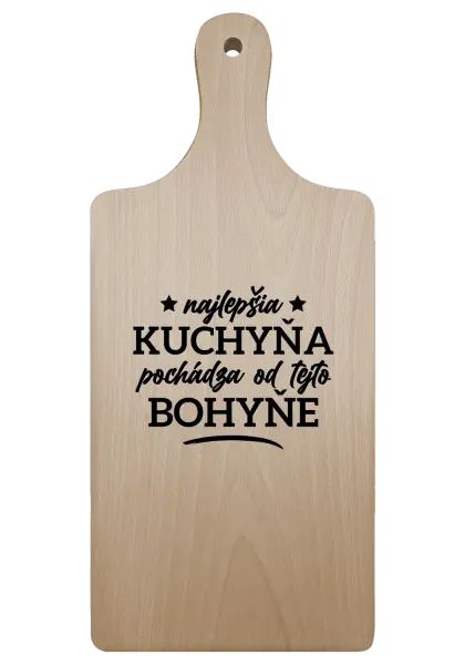 Doštička Najlepšia kuchyňa pochádza od tejto bohyňe