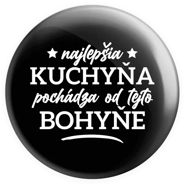 Placka Najlepšia kuchyňa pochádza od tejto bohyňe