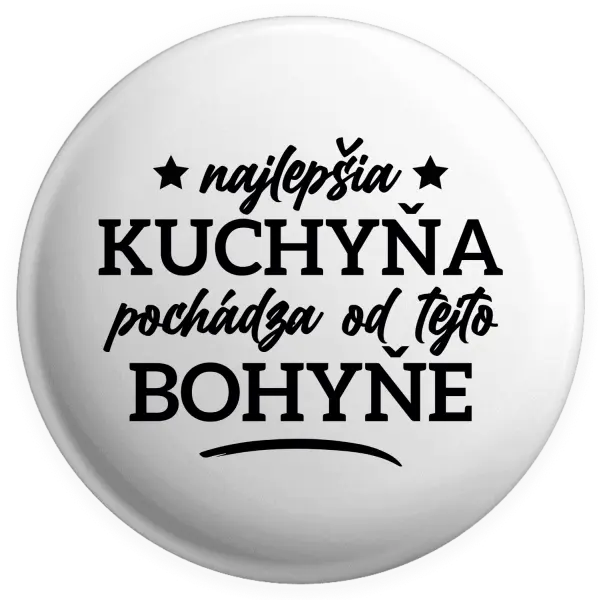 Placka Najlepšia kuchyňa pochádza od tejto bohyňe