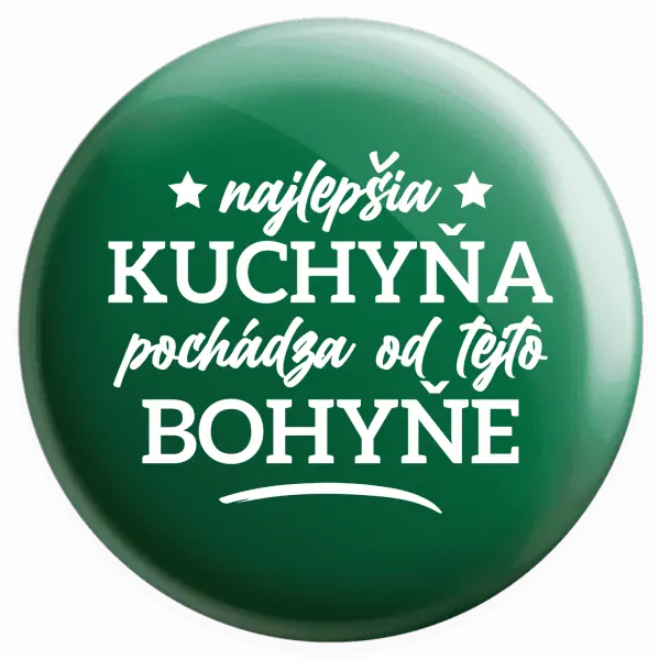 Placka Najlepšia kuchyňa pochádza od tejto bohyňe