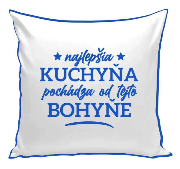 Vankúš Najlepšia kuchyňa pochádza od tejto bohyňe