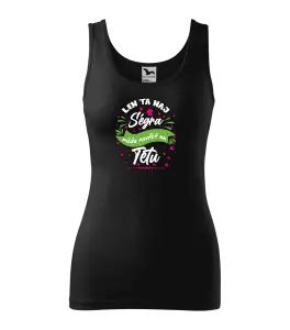 Dámske tielko Len ta naj ségra môže povýšiť na tetu