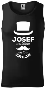 Pánske tielko Meno nestárne, on iba zreje