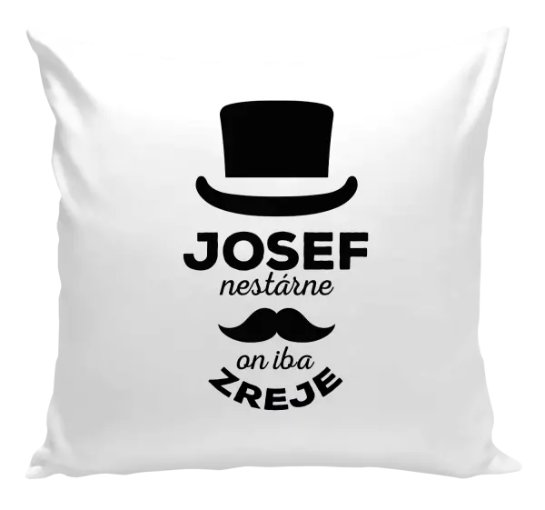 Vankúš Meno nestárne, on iba zreje