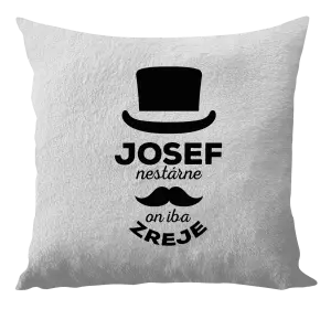 Vankúš Meno nestárne, on iba zreje