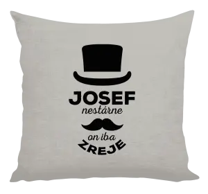 Vankúš Meno nestárne, on iba zreje