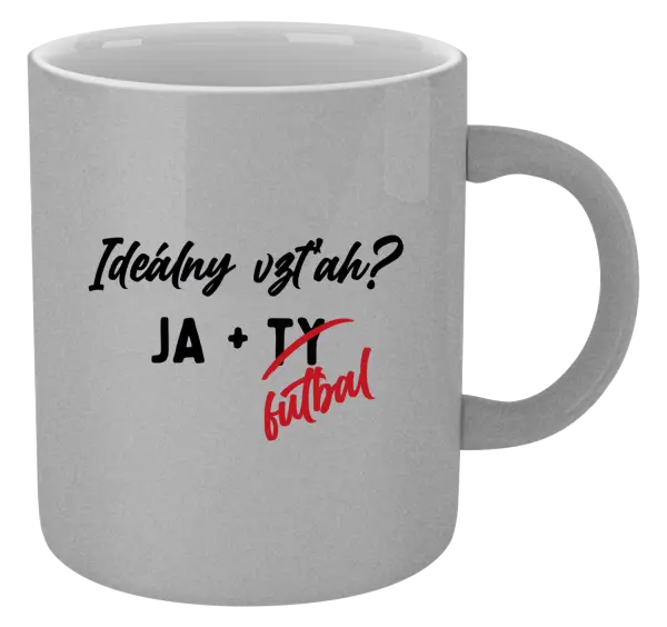 Hrnček metalický Ideálny vzťah