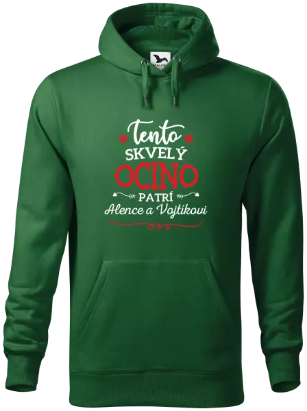 Pánska mikina Tento skvelý ocino patrí