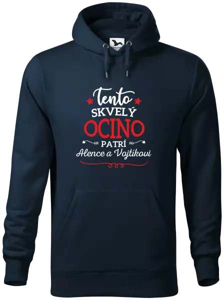 Pánska mikina Tento skvelý ocino patrí