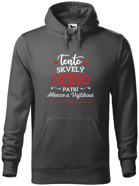 Pánska mikina Tento skvelý ocino patrí