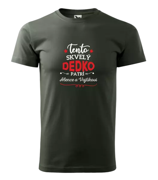 Pánske tričko Tento dedko patrí