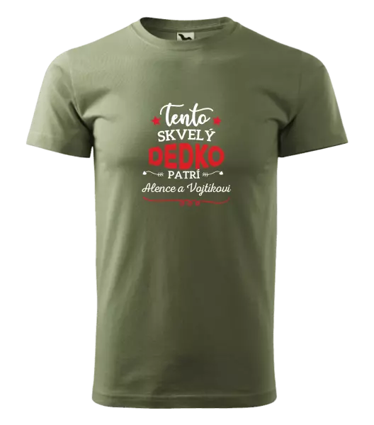 Pánske tričko Tento dedko patrí
