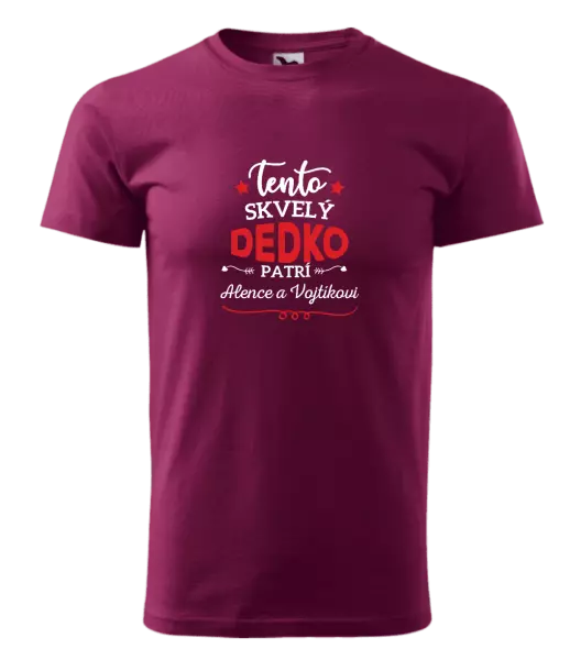 Pánske tričko Tento dedko patrí