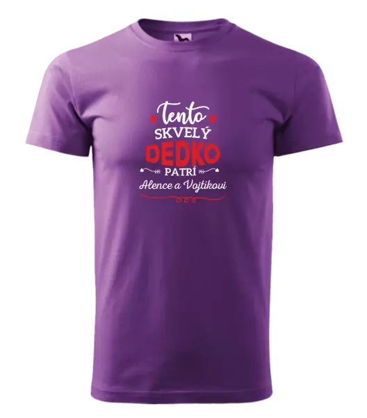 Pánske tričko Tento dedko patrí