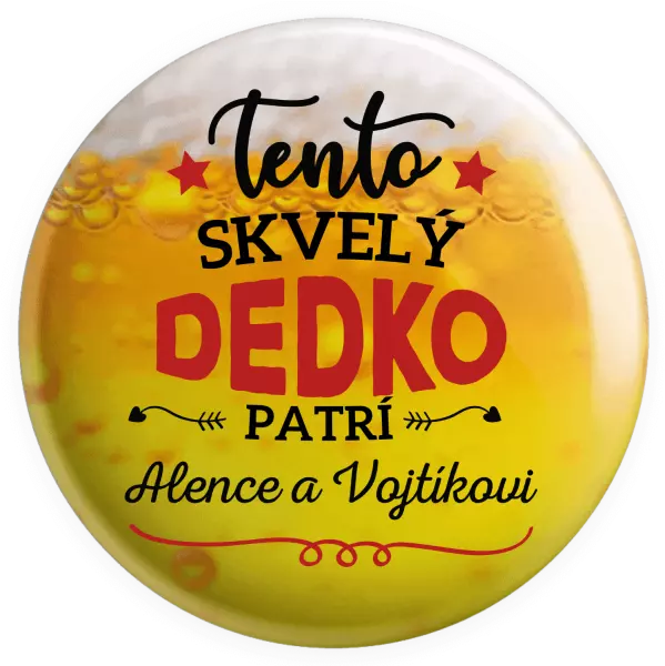Placka Tento dedko patrí