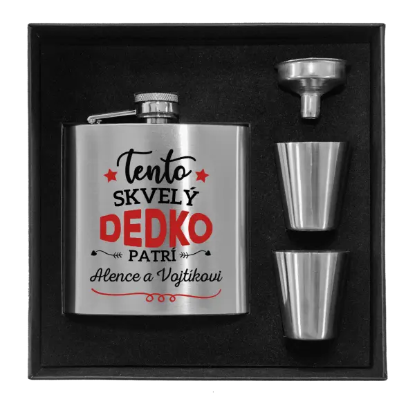 Ploskačka v krabičke Tento dedko patrí