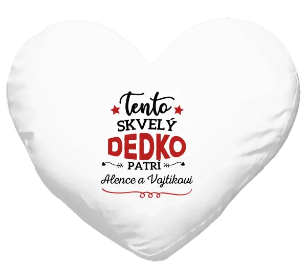 Vankúš Tento dedko patrí