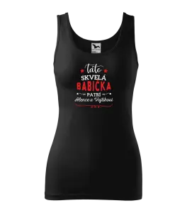 Dámske tielko Táto skvelá babička patrí