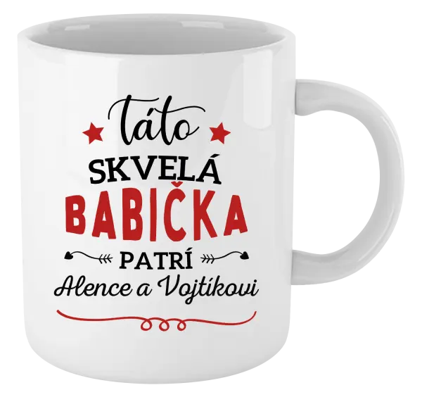 Hrnček Táto skvelá babička patrí