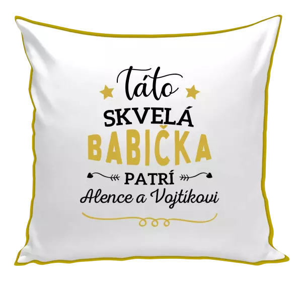 Vankúš Táto skvelá babička patrí