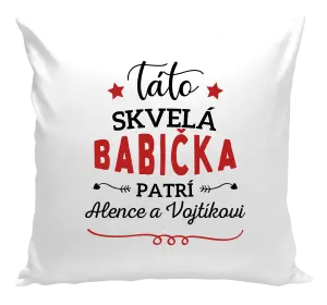 Vankúš Táto skvelá babička patrí