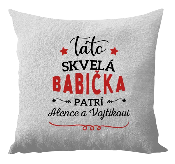 Vankúš Táto skvelá babička patrí